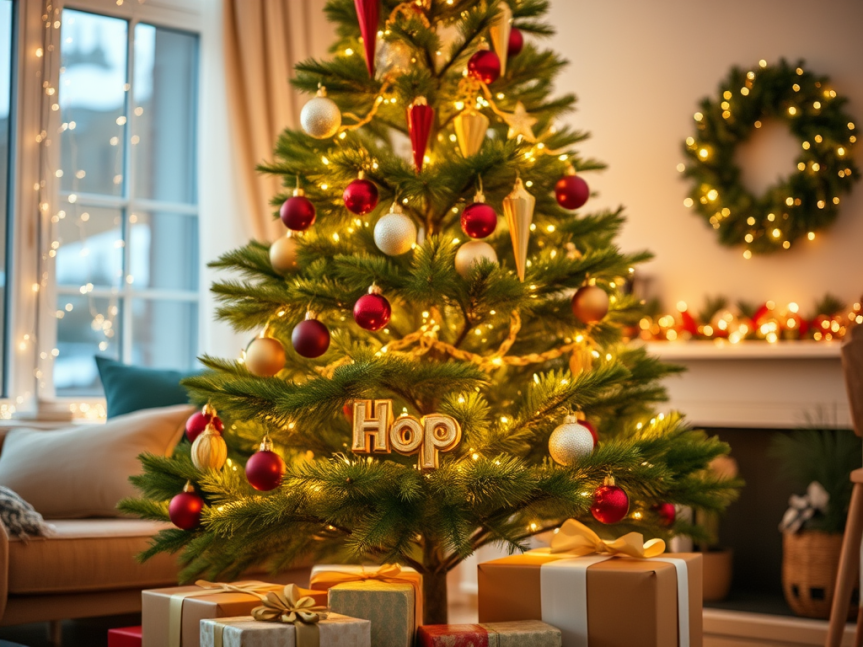 Por que a Árvore de Natal Simboliza Esperança e&nbsp;Alegria